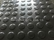 Niski wysoki okrągły / monety / przycisk gumowa mata czarny antypoślizgowy gumowy materac