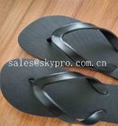 Soft Fashionable Beach Flip Flop Comfortable Natural Rubber Summer Sandals / Slippers