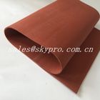 Czerwony / przezroczysty miękki elastyczny grubość arkusza z pianki silikonowej 0,1-30 mm