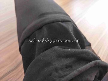 3 Layer Heat Mouldable Non Elastic Breathable Black EVA Foam Sheet Roller With double T Tabric Laminated