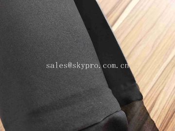 3 Layer Heat Mouldable Non Elastic Breathable Black EVA Foam Sheet Roller With double T Tabric Laminated