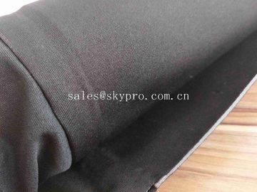 3 Layer Heat Mouldable Non Elastic Breathable Black EVA Foam Sheet Roller With double T Tabric Laminated