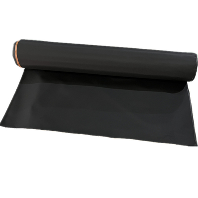 Czarny tkanina z najlonu pokryta Hipalonem 500D Mat CSM Hipalon Tarp For Backpack 1,0 mm grubość