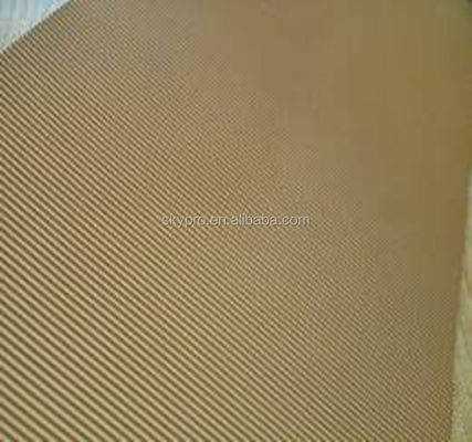 Abrasion Resistant Natural Crepe Shoe Sole Rubber Sheet with Corrugated Pattern Standard Size 600mmx1400mm and Hardness 40-80 Shore A