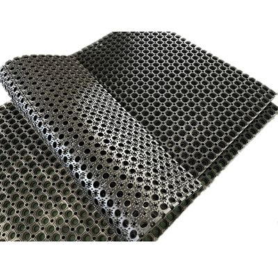 Waterproof Drainage Rubber Mats with Textured Surface and 1-50mm Thickness for Kitchen Hollow Floor