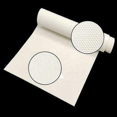 Biały PU diamentowy wzór antystatyczny taśma przenośna do tabliczki