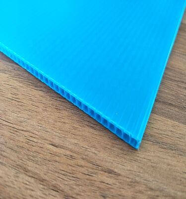 Niestandardowy rozmiar, nadający się do recyklingu, wodoodporny, falisty arkusz z tworzywa PP do pakowania pudeł