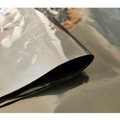 6-milowa rolka czarnej folii budowlanej z polietylenu o niskiej gęstości