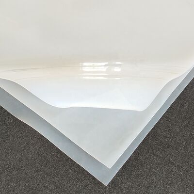 Top Quality 0.1mm/0.2mm/0.3mm/0.5mm/0.8mm Silicone Rubber Sheet 500mm Width 500mm Length Transparent Silicone Film