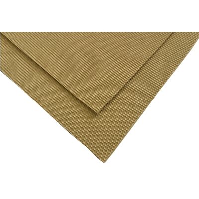 Natural NR Rubber Sheet 40 Shore Gum Rubber Anti Abrasion Tear Resist Tan Color